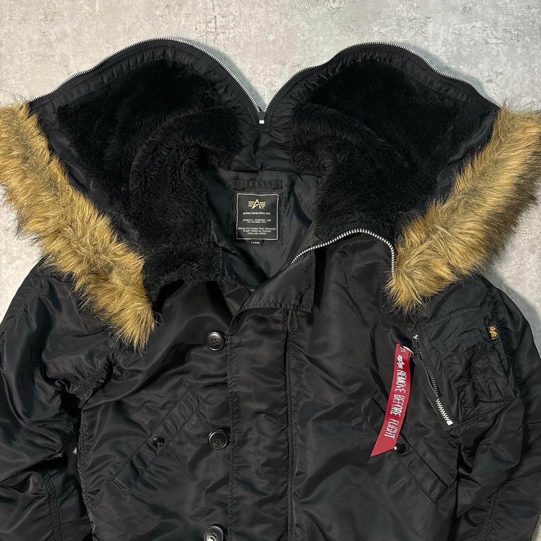 極美品✨️ALPHA type N-2B flight jacket black