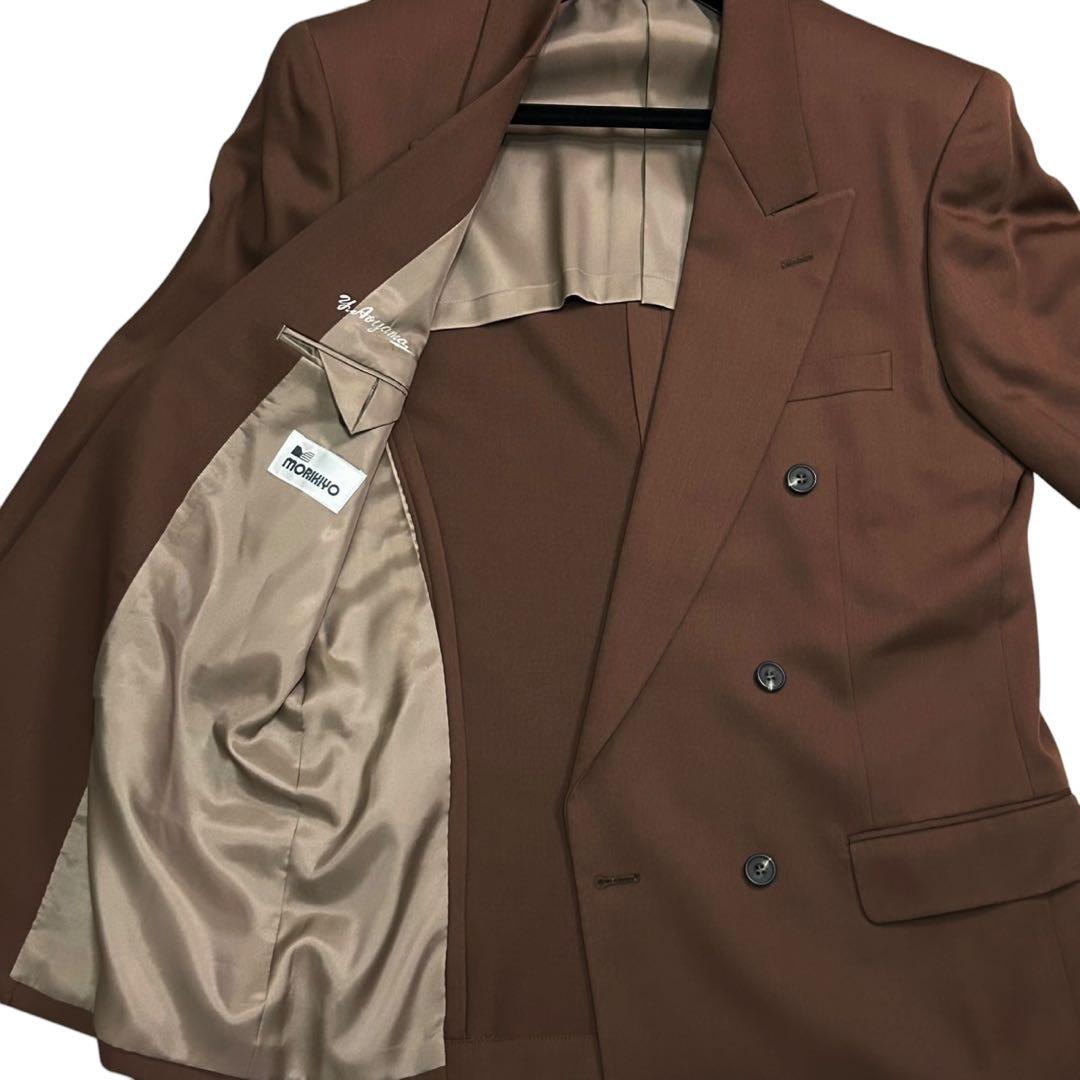 Yves Saint Laurent セットアップ ダブル ブラウン