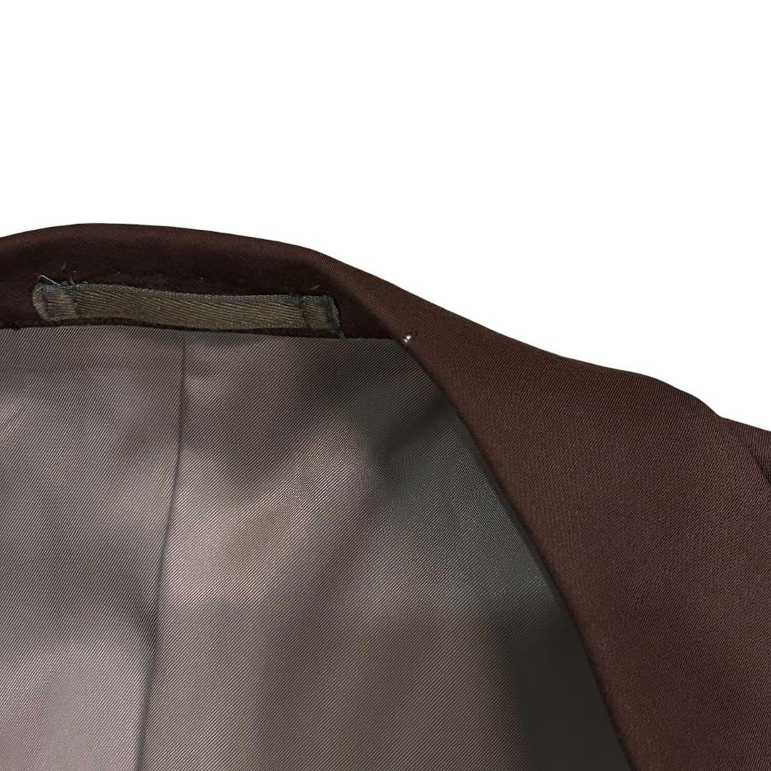 Yves Saint Laurent セットアップ ダブル ブラウン