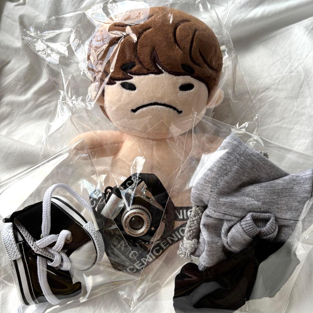 2PM ジュノ　イップニちゃん　ぬいぐるみ　パリジュノ衣装セット