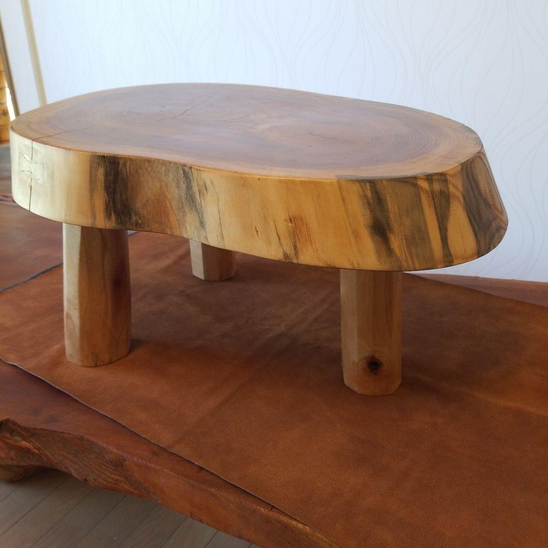 M*様 サイドテーブル《欅けやき》3本脚