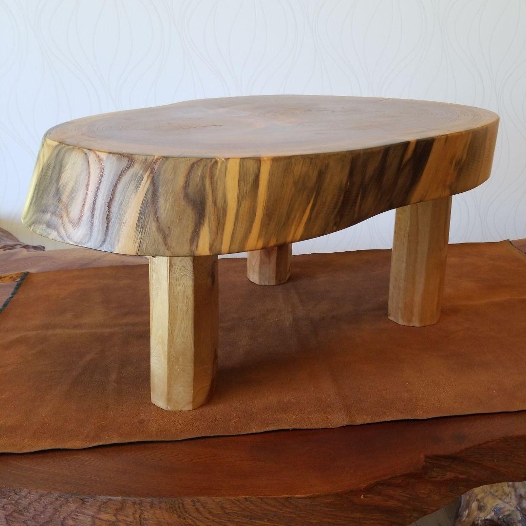 M*様 サイドテーブル《欅けやき》3本脚