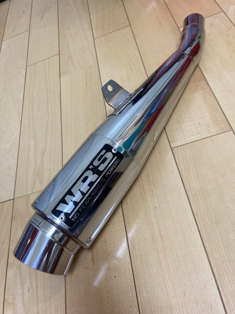２日間限定出品　WR's グラディウス400マフラー　美品
