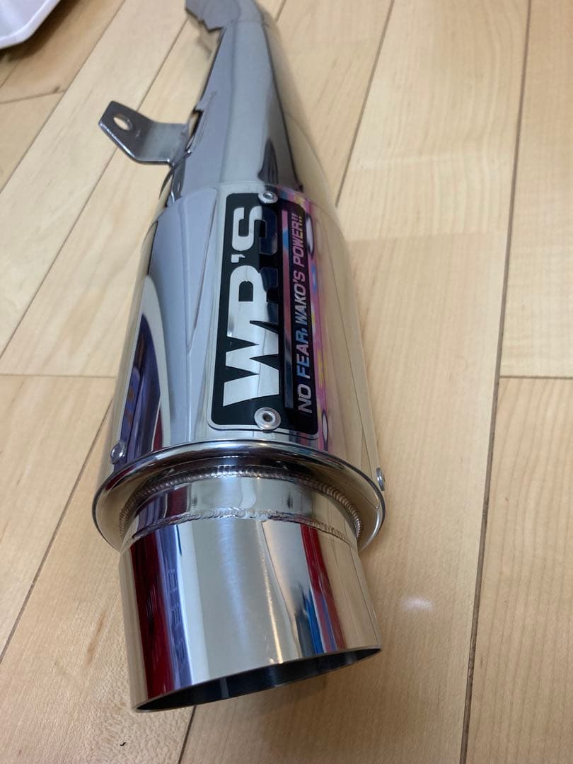 ２日間限定出品　WR's グラディウス400マフラー　美品