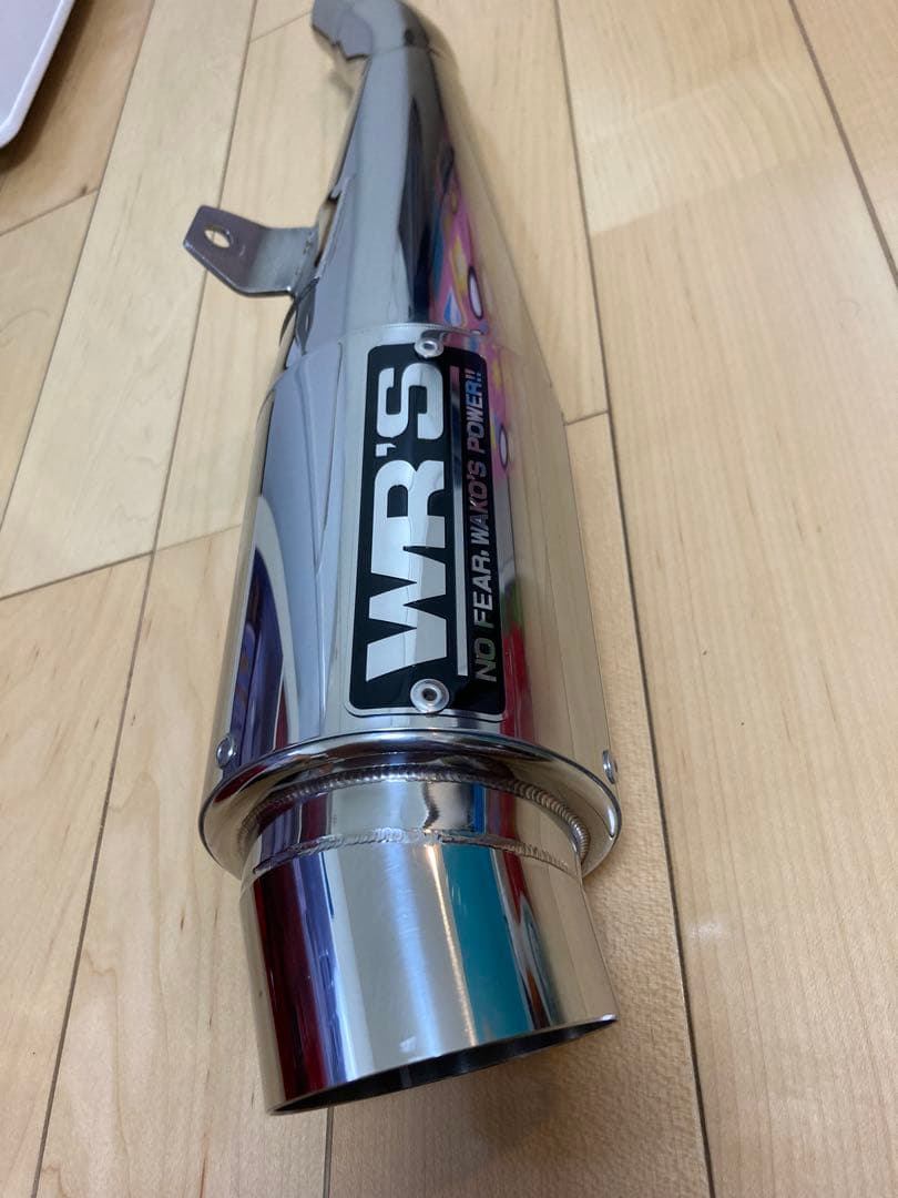 ２日間限定出品　WR's グラディウス400マフラー　美品