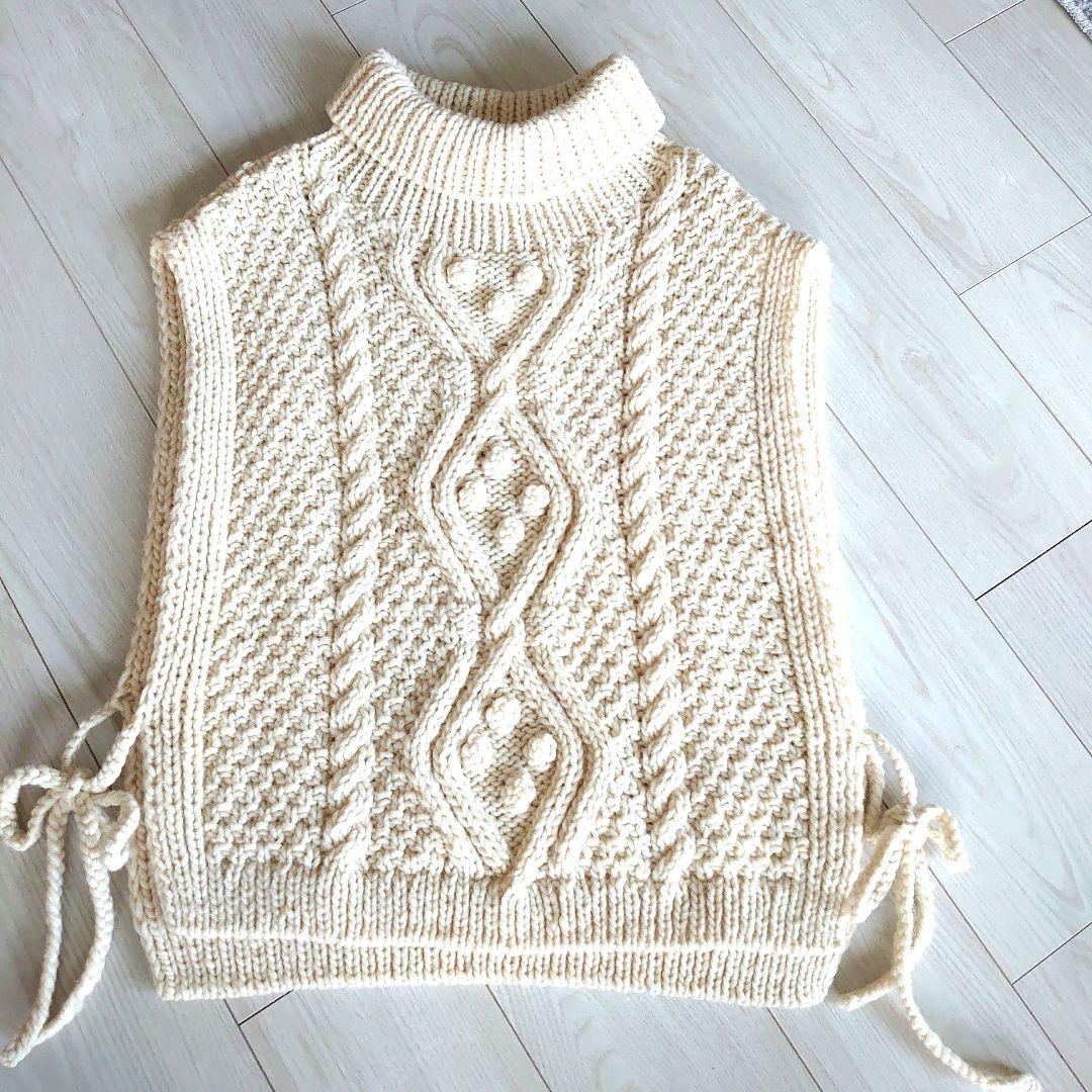 nest Robe ペルーニットベスト