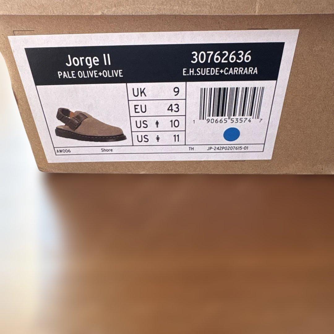 Dr. Martens Jorge II サンダル ペールオリーブ 28cm