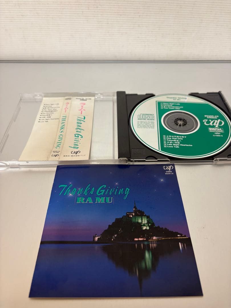 【稀少・帯付】ラ・ムー Thanks Giving CD 菊池桃子 VAP