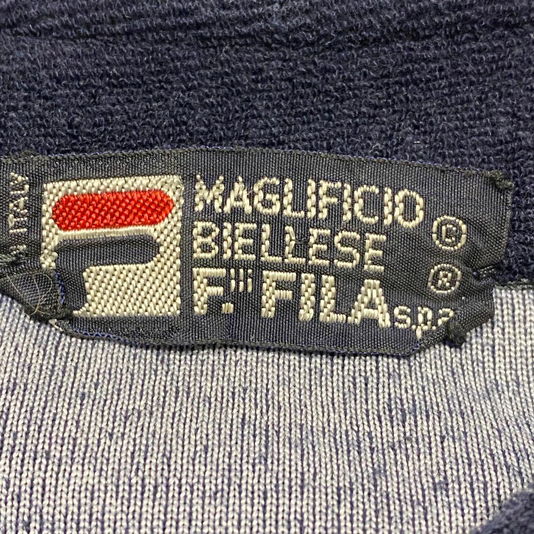 80’s FILA PILE JERSEY JACKET イタリア製