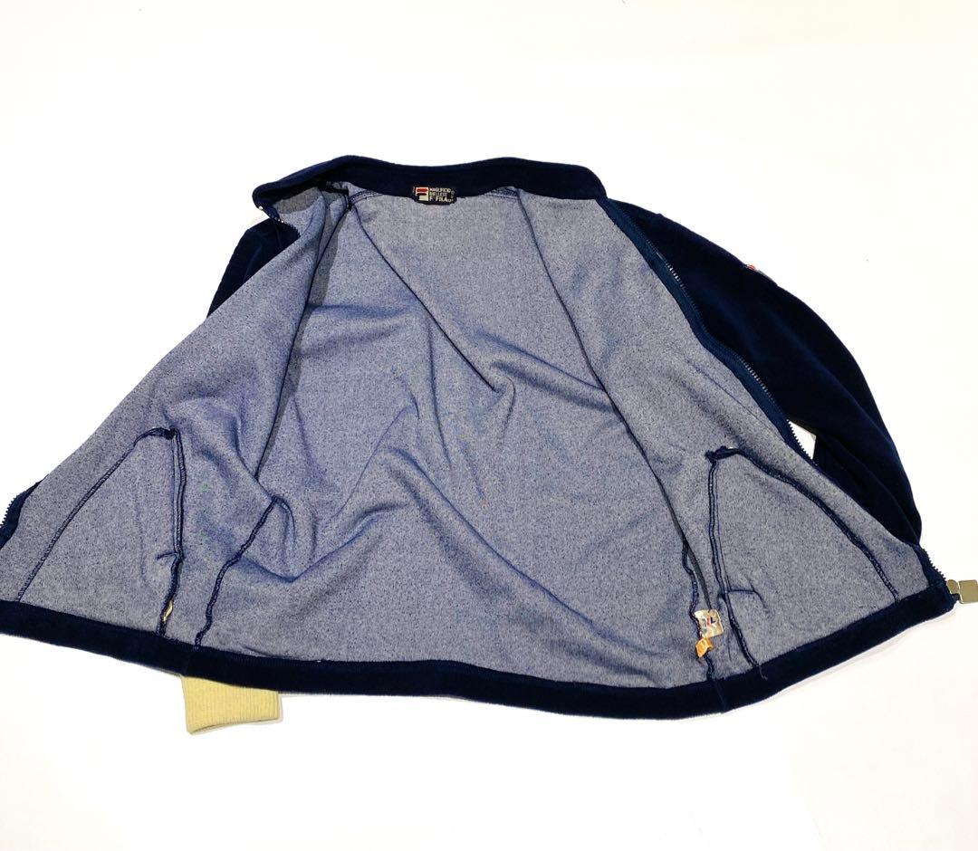 80’s FILA PILE JERSEY JACKET イタリア製