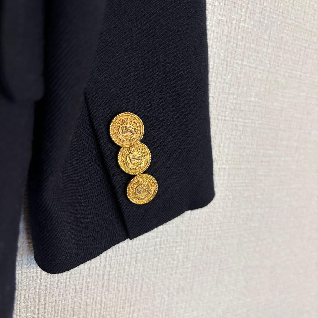 美品　バーバリーセレモニースーツセット　110 金ボタン