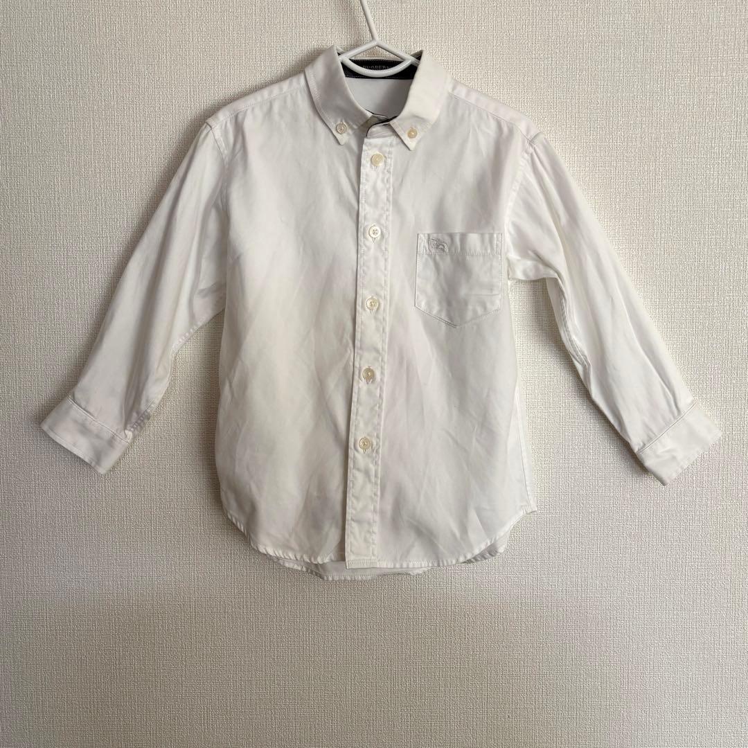 美品　バーバリーセレモニースーツセット　110 金ボタン