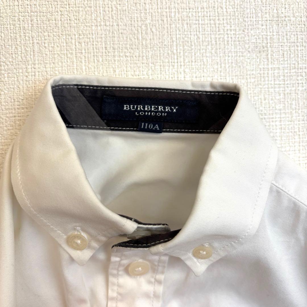 美品　バーバリーセレモニースーツセット　110 金ボタン