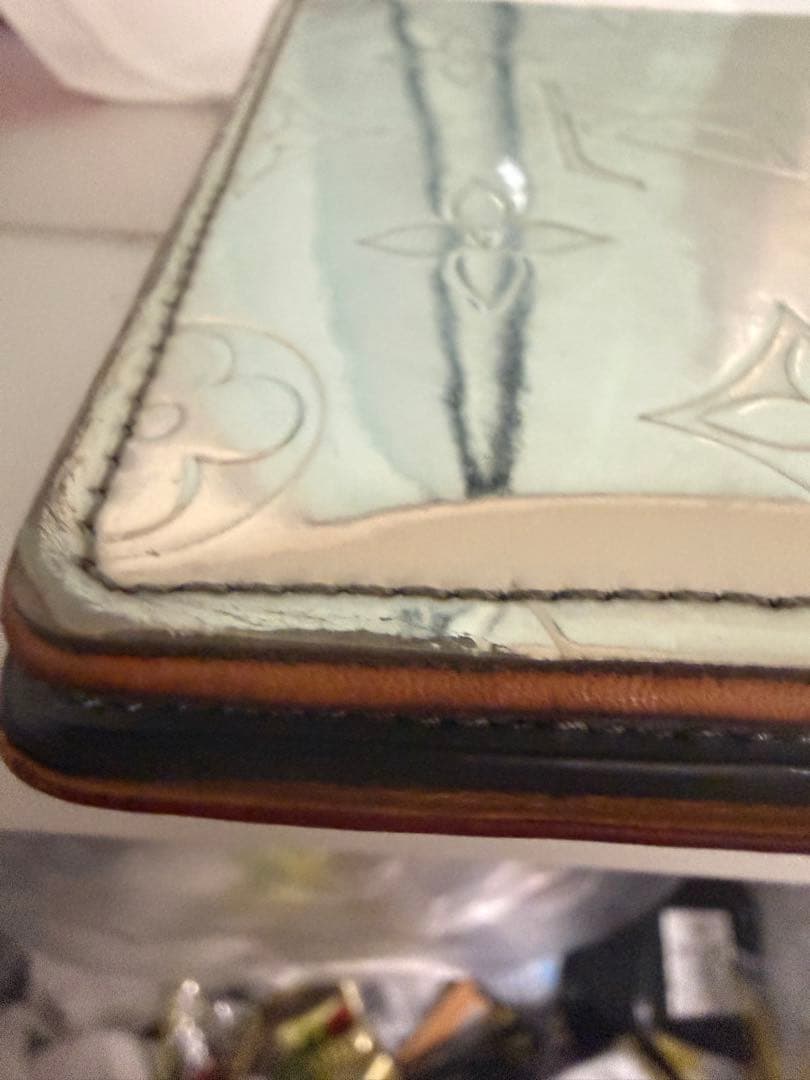 ❗️ヴィトン　最安値　毎日値下げ❗️ミラーライン21年　限定 二つ折り財布 シルバー