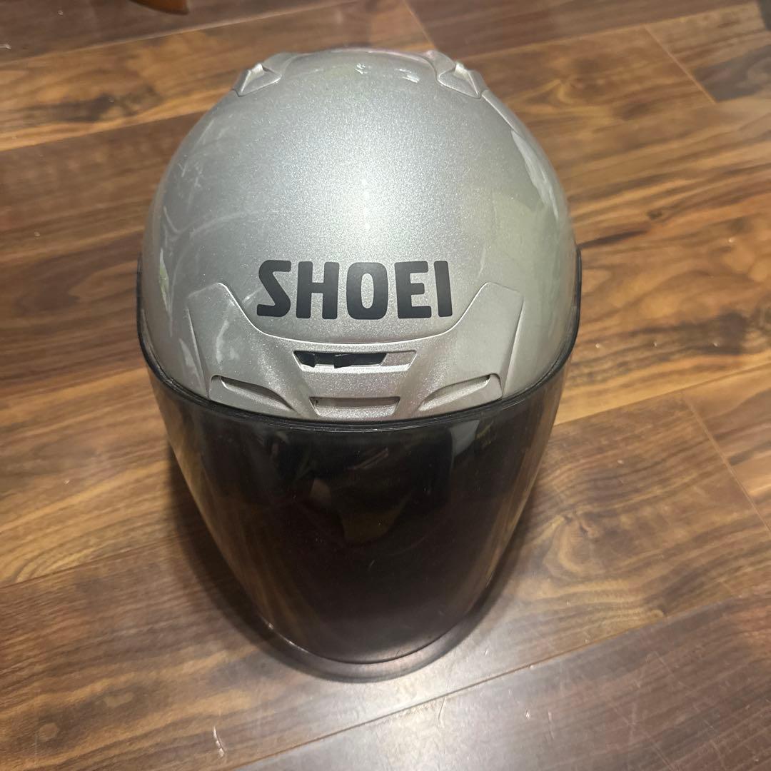 SHOEI ジェットヘルメット シルバー　JFORCE 希少　当時物