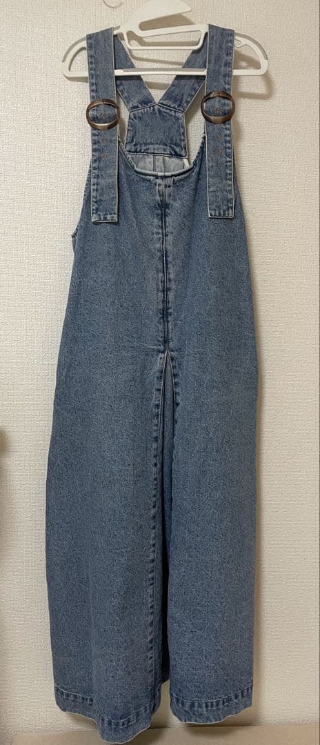 デニム サロペット バッククロスストラップ room306 ジャンパースカート