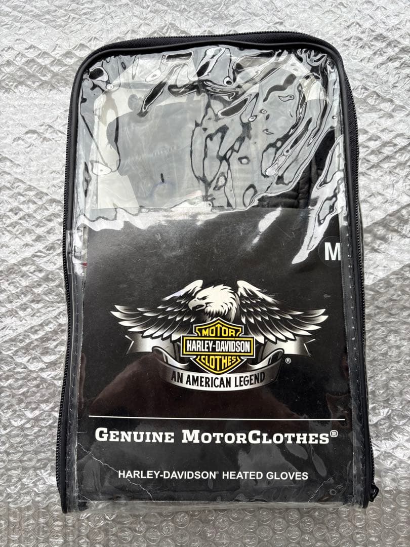 ハーレー ヒーテッドグローブ 電熱グローブ Mサイズ 専用ハーネス付　未使用