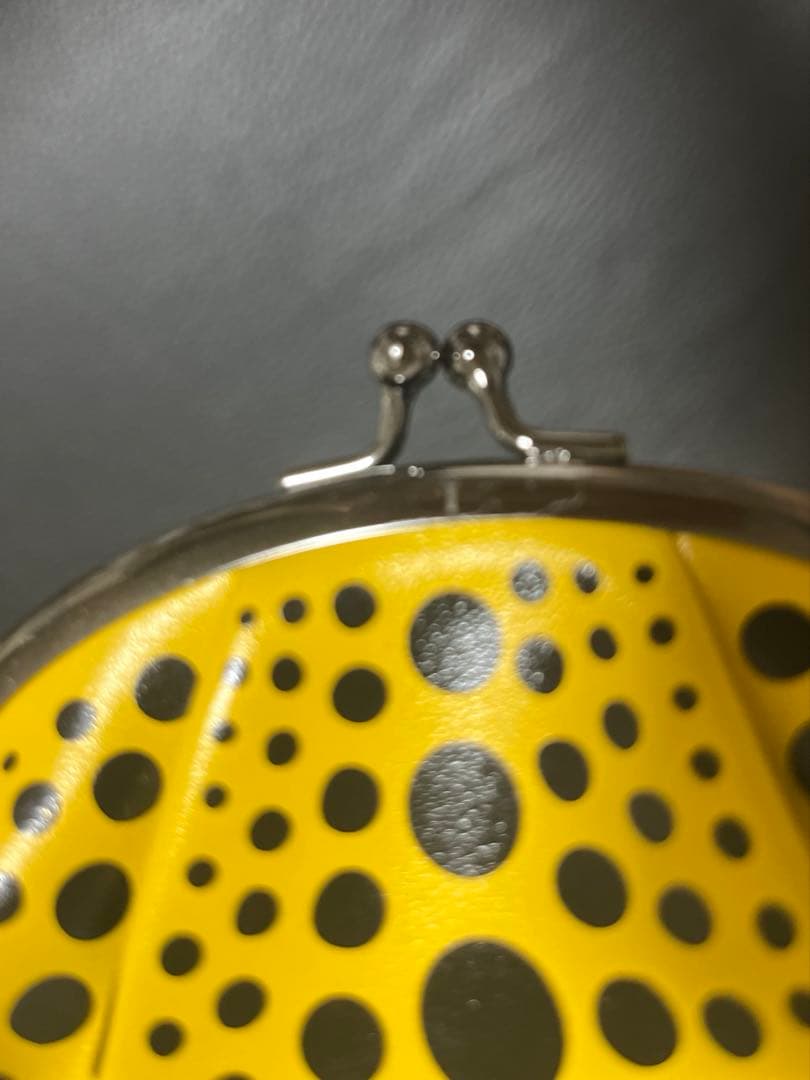 草間彌生 がま口財布 パース カボチャ