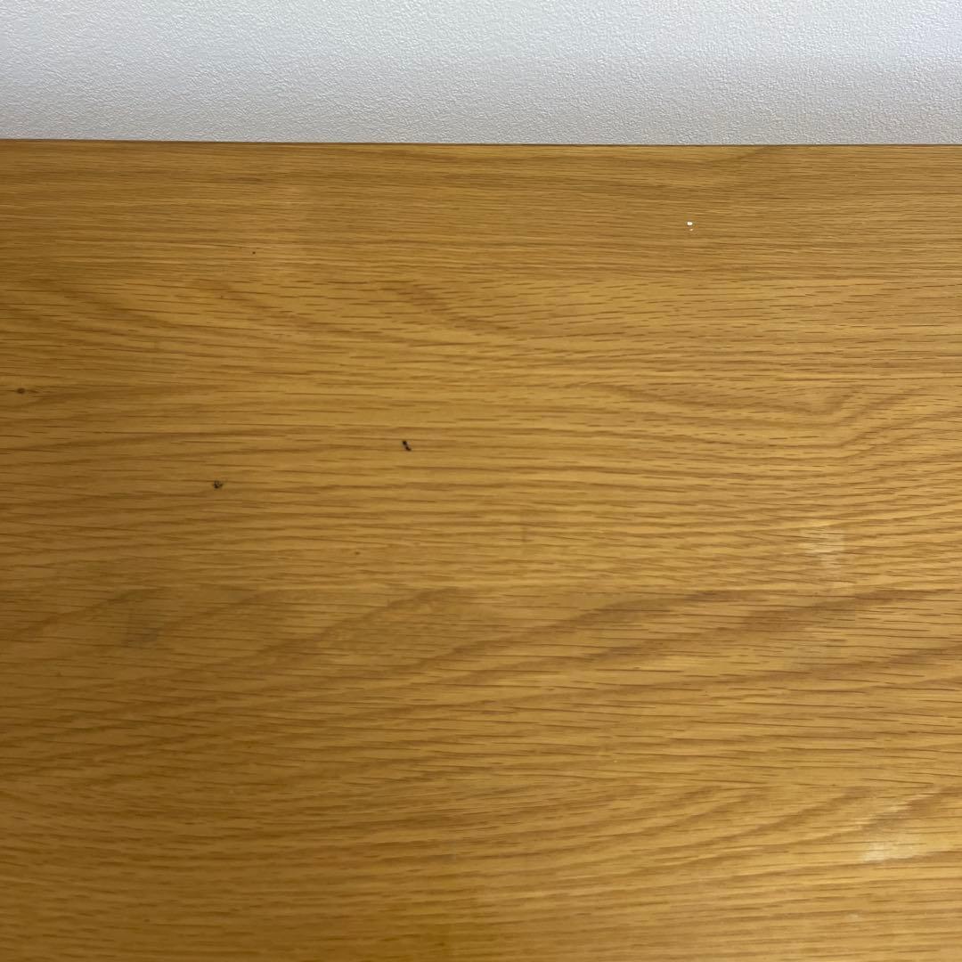 無印良品 木製折りたたみテーブル オーク材突板　幅１２０ｃｍ