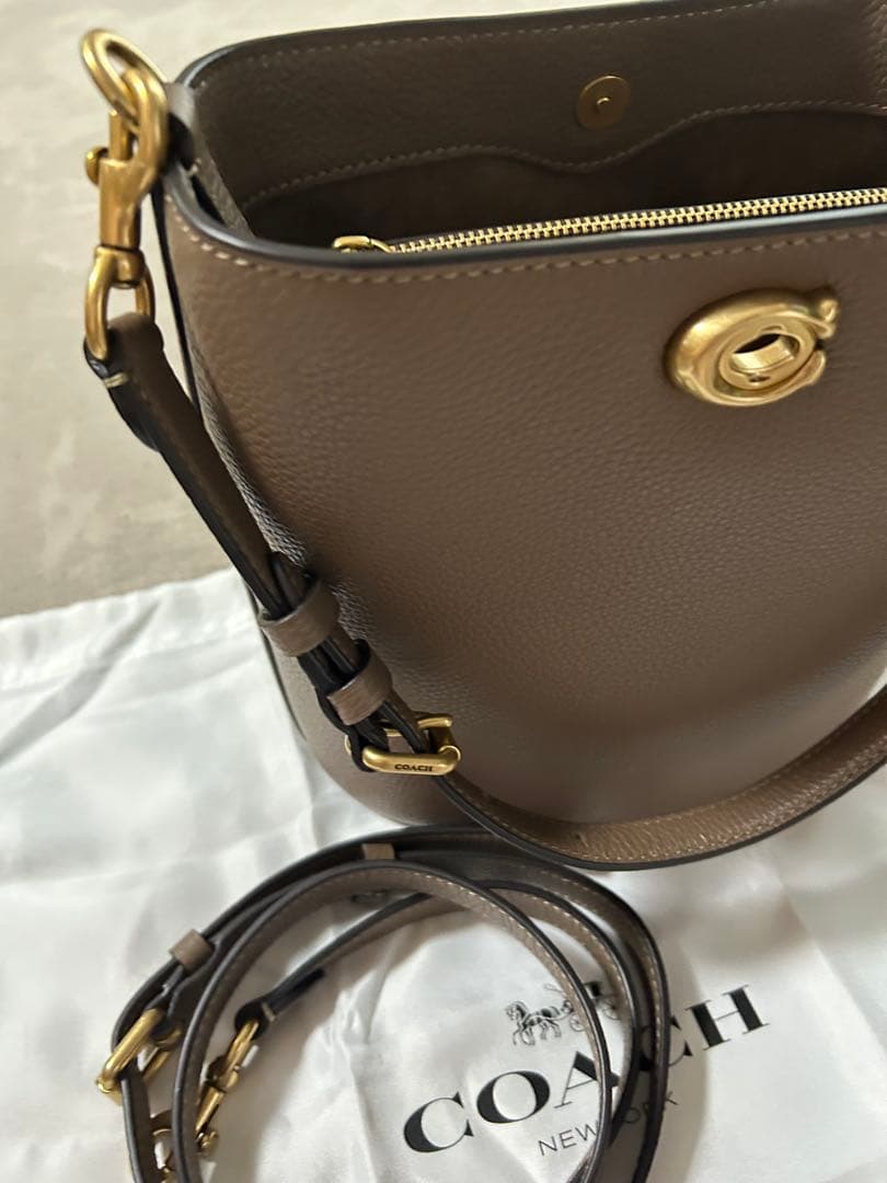 COACH ウィロウ　ソフト　バケットバッグ　19