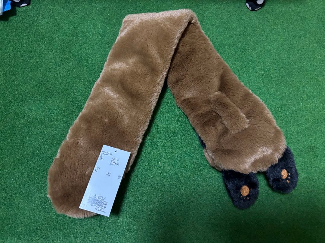 イカク ぬいぐるみマフラー グラニフ レッサーパンダ　新品　未使用品