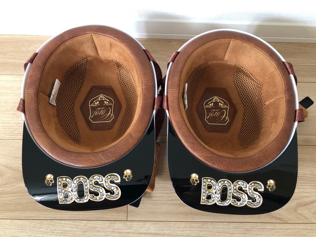 ヘルメット　バイク　野球帽　半キャップヘルメット　通気性　耐衝撃性　2個セット