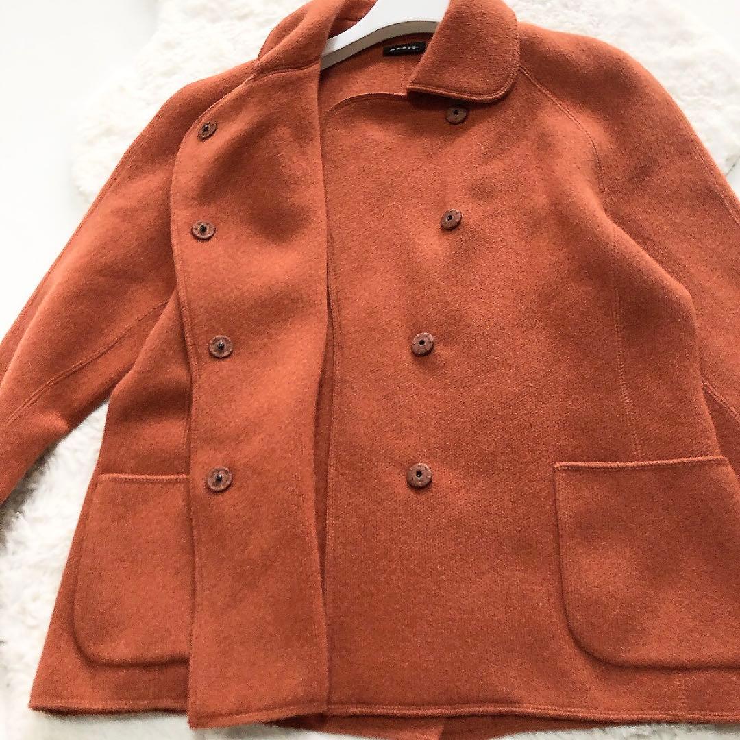 AKRIS*アクリス　カシミヤ100%　ショートコート　ジャケット　アウター