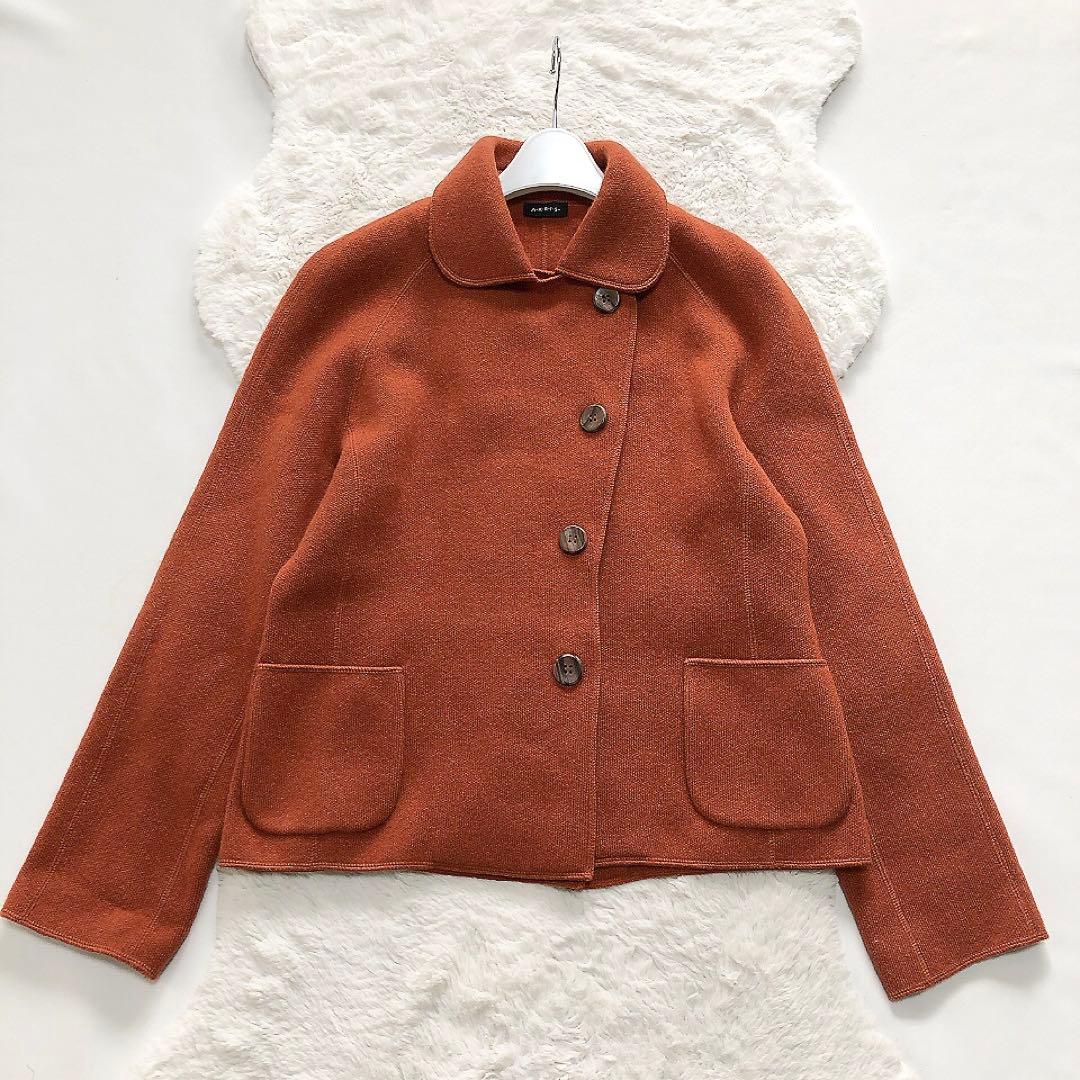 AKRIS*アクリス　カシミヤ100%　ショートコート　ジャケット　アウター