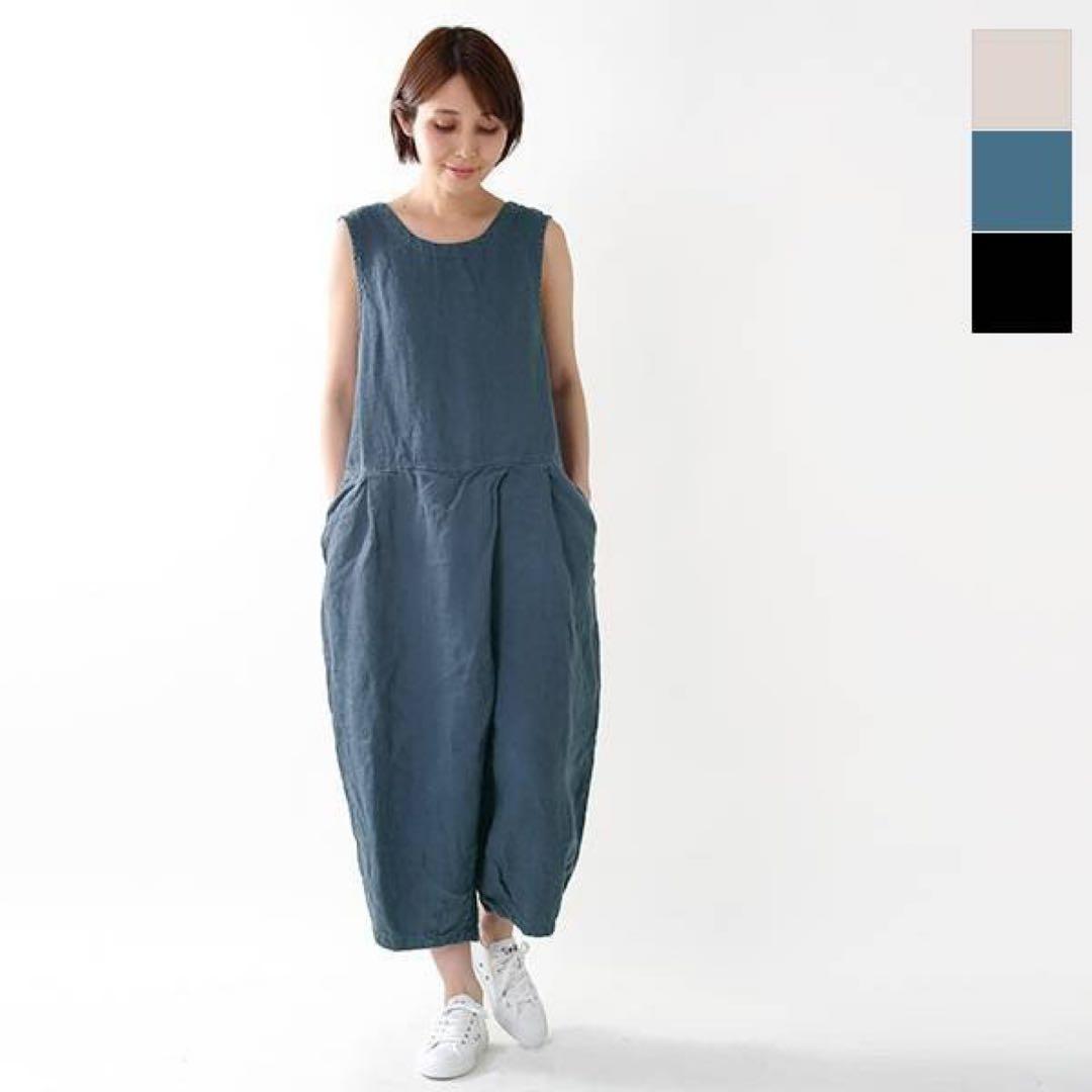 ☆とも☆ tumugu ツムグ リネン サロペットとワンピース