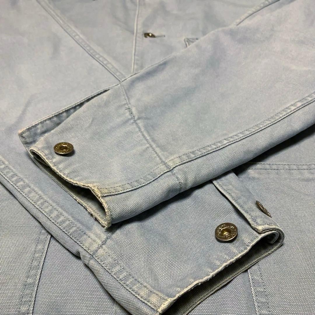 POST OVERALLS カバーオールジャケット ライトブルー