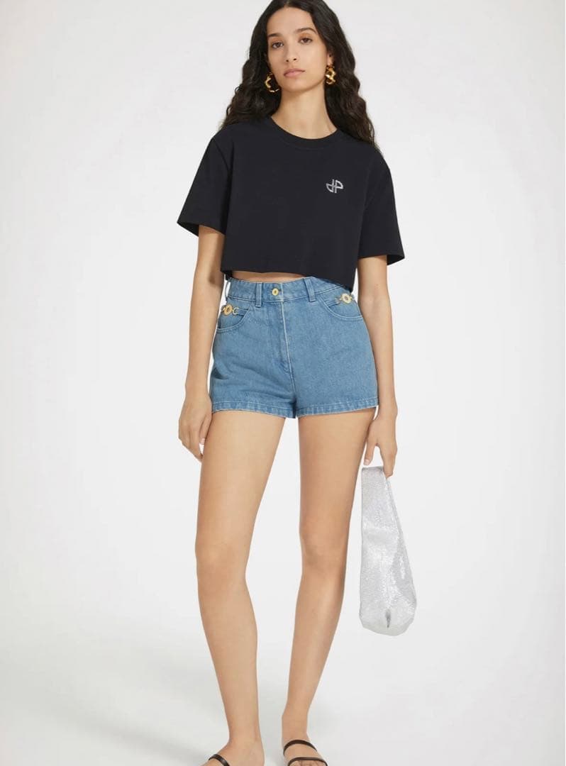 値下げ！新品未使用！Patou デニムショートパンツ