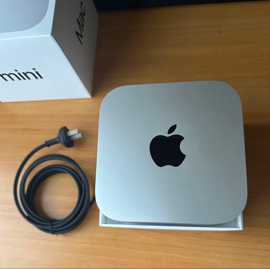 【美品/新品同様】Mac Mini M4 (16GB 256GB) 動作確認済