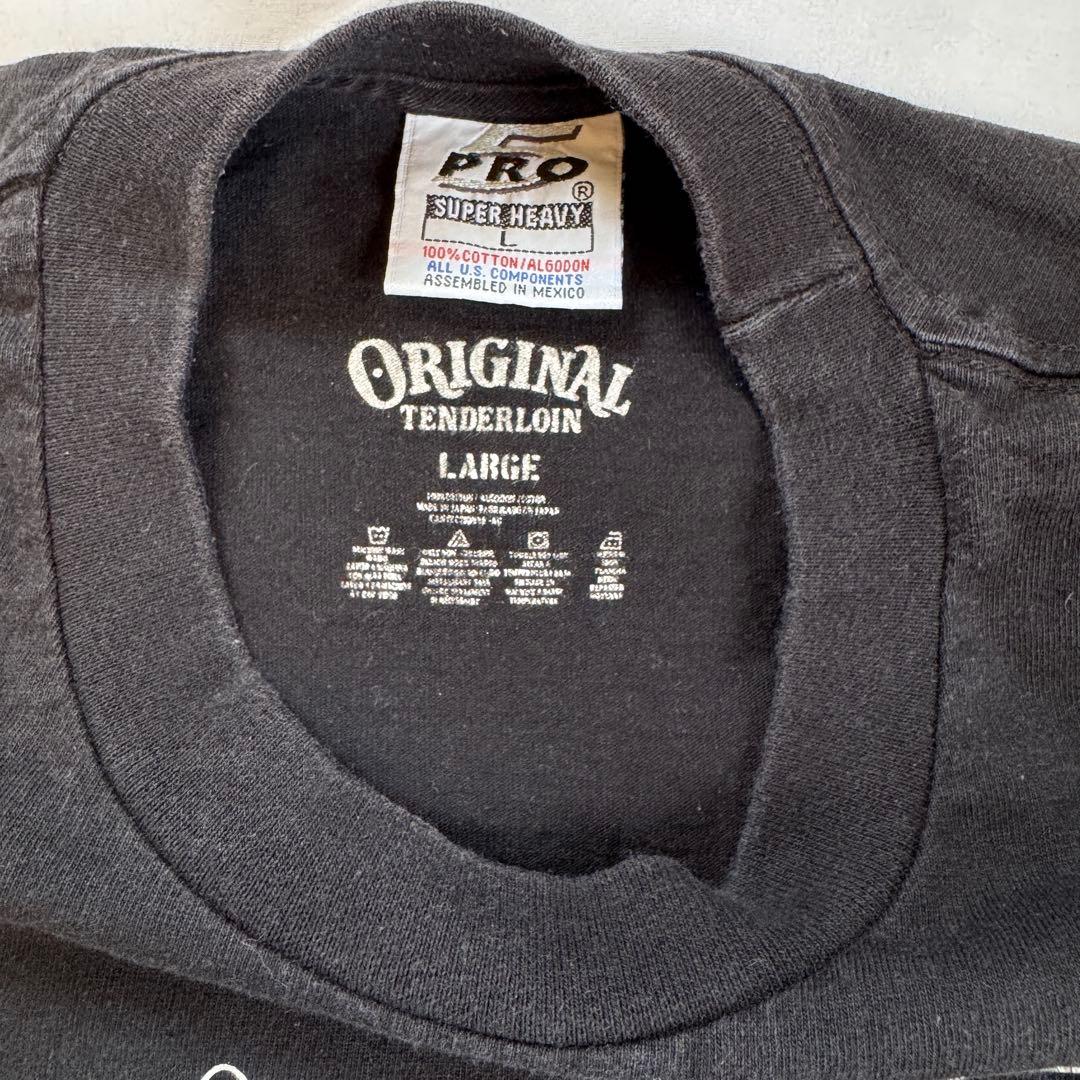 テンダーロイン　Tシャツ　L Pro5 ロゴ ボルネオ