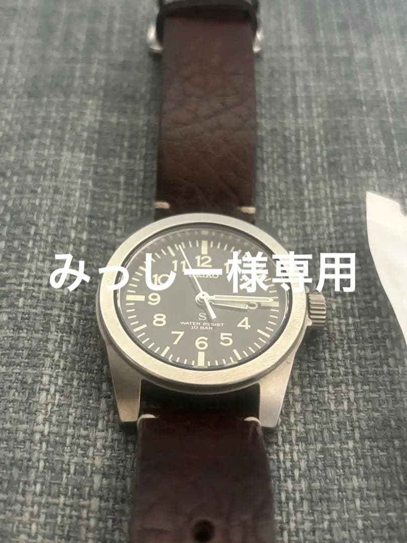 SEIKO × ナノユニバースSUSデザインSCXP171 クォーツ腕時計