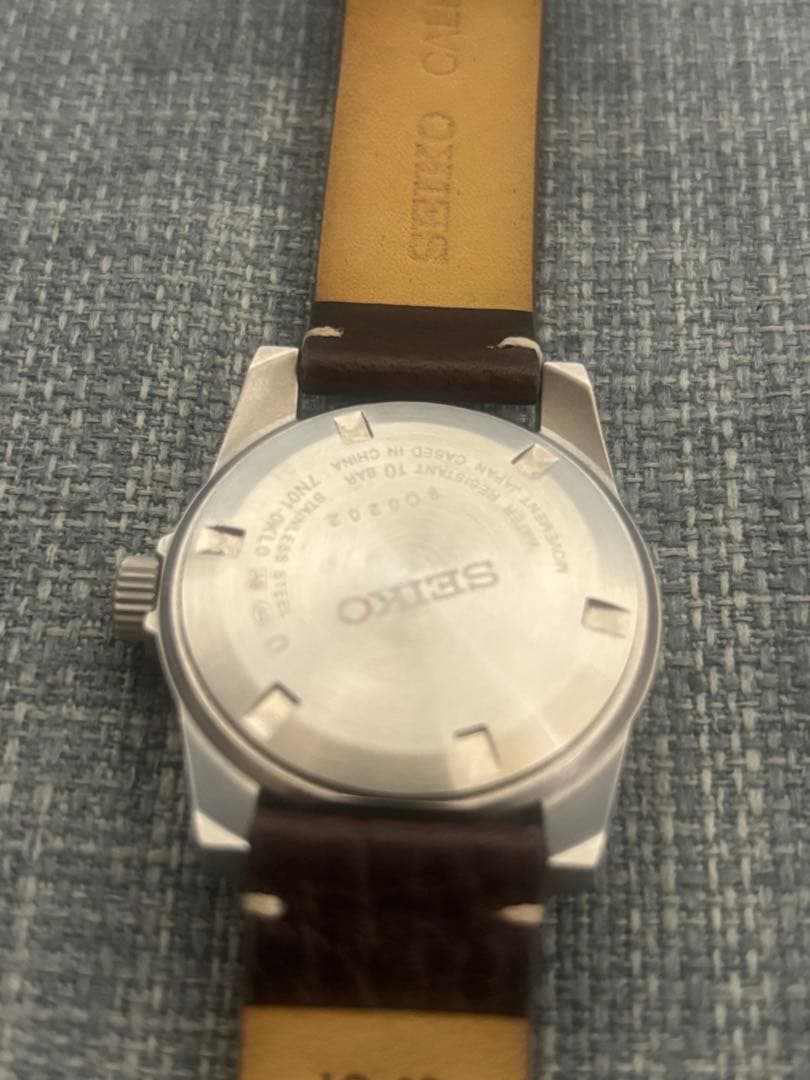 SEIKO × ナノユニバースSUSデザインSCXP171 クォーツ腕時計