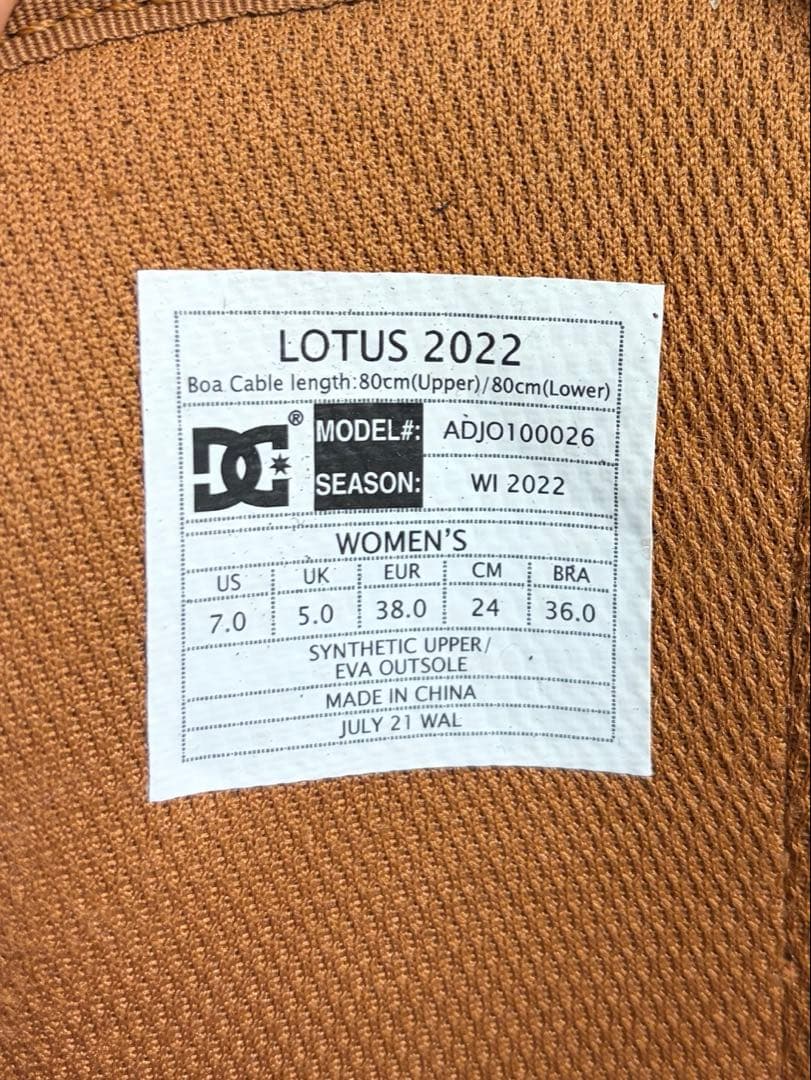 element DC 女性用スノーボードブーツ