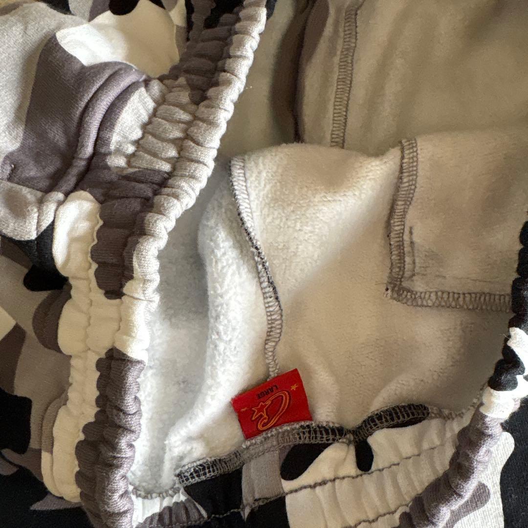 Corteiz カモフラージュ ハーフパンツ グレー