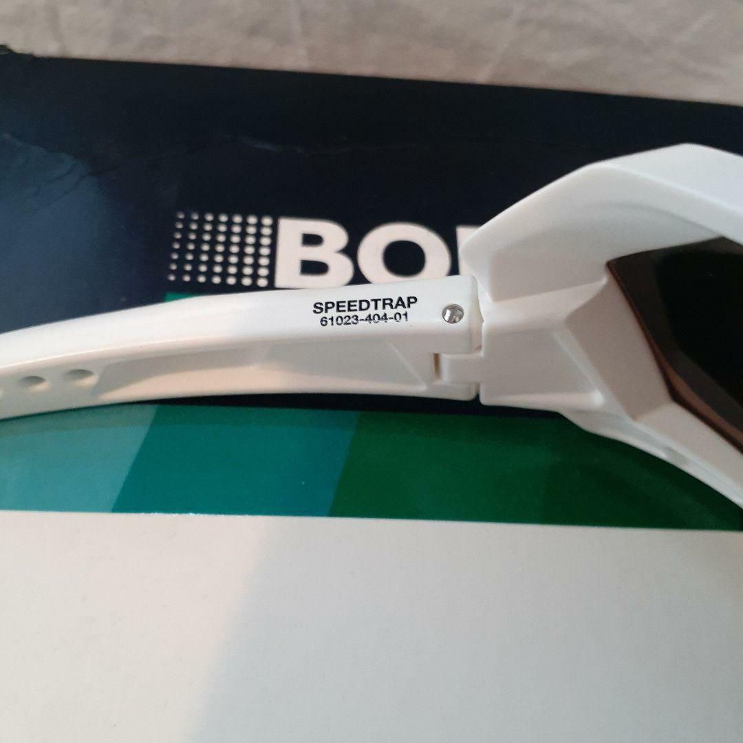 100% SPEEDTRAP Bora ホワイト ワンハンドレッド サングラス