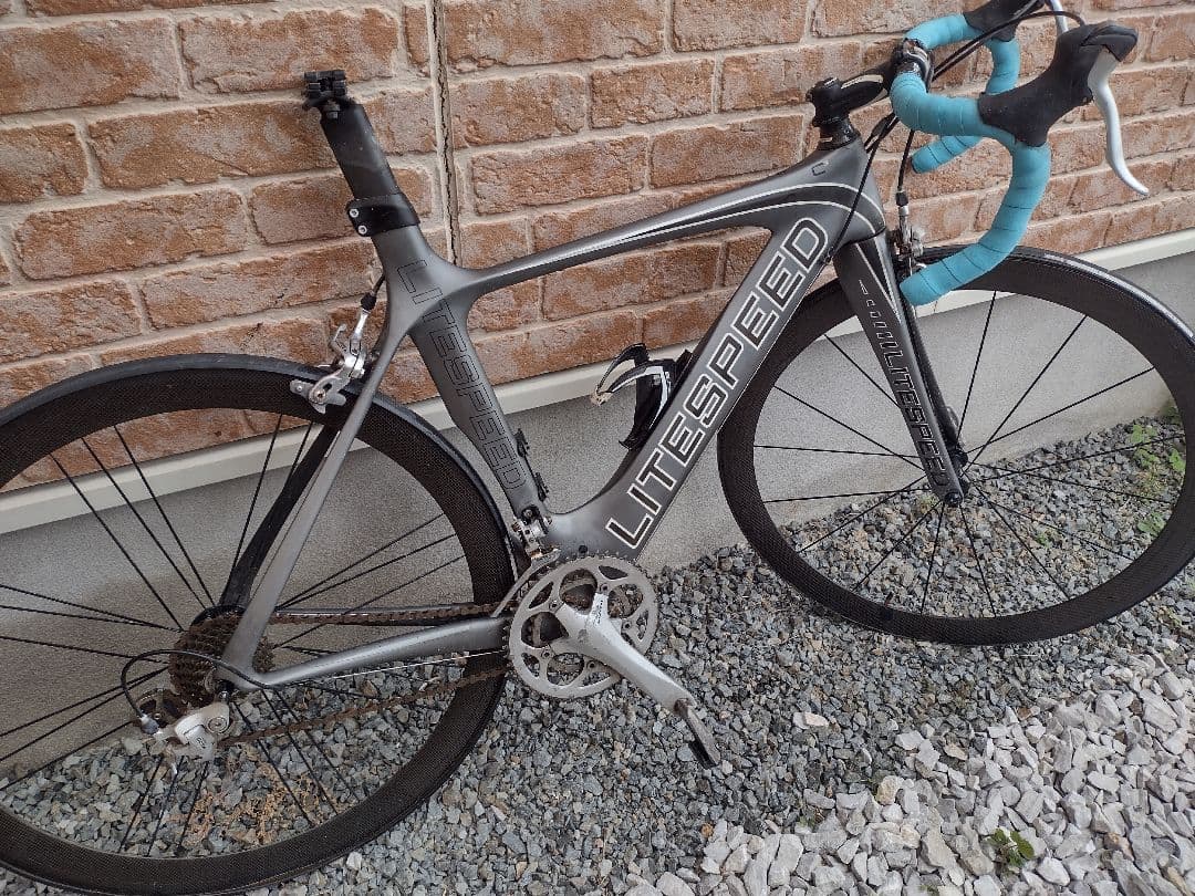 ち*さ様 LITESPEED C3 カーボンフレーム 520? ジャンク 発送不