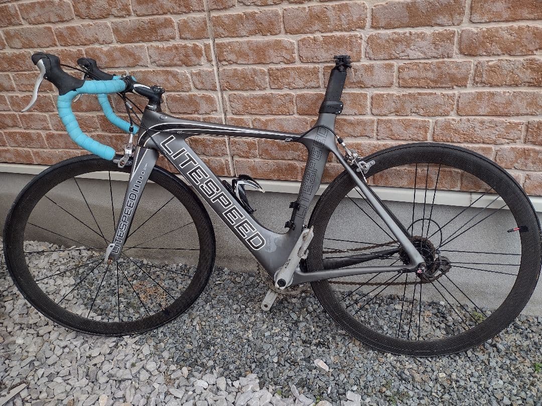 ち*さ様 LITESPEED C3 カーボンフレーム 520? ジャンク 発送不