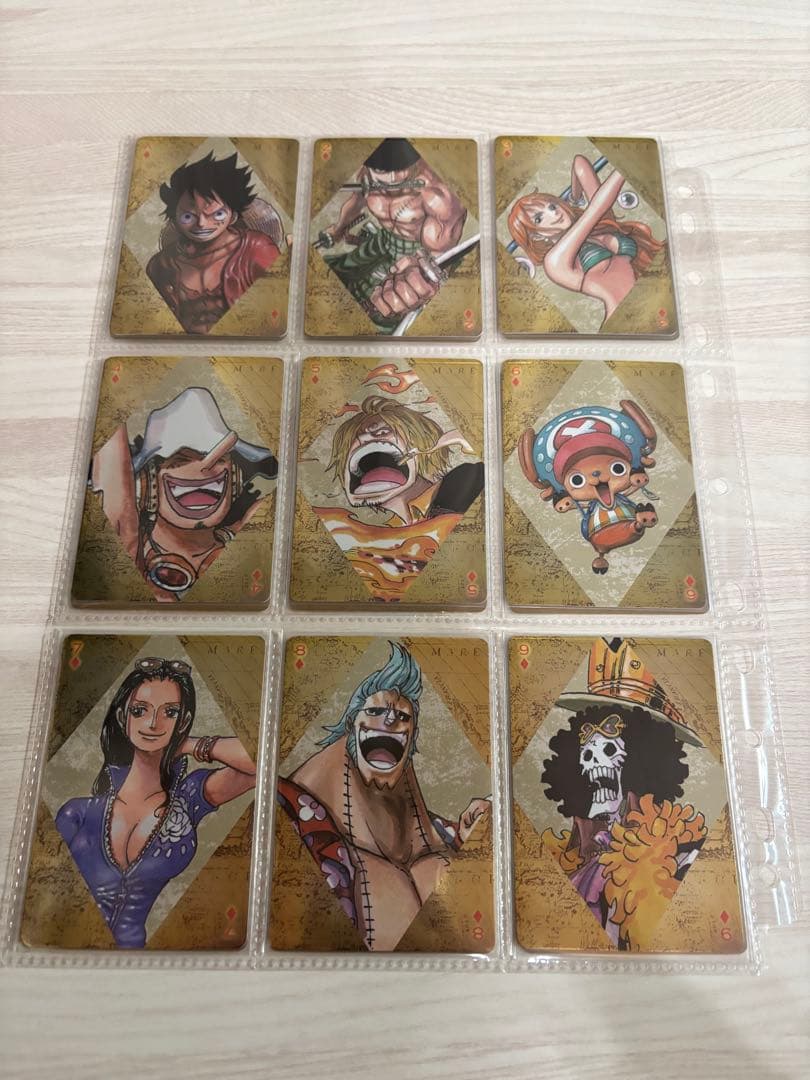 A*︎様 ワンピース　ゴールデントランプ　原作絵　扉絵