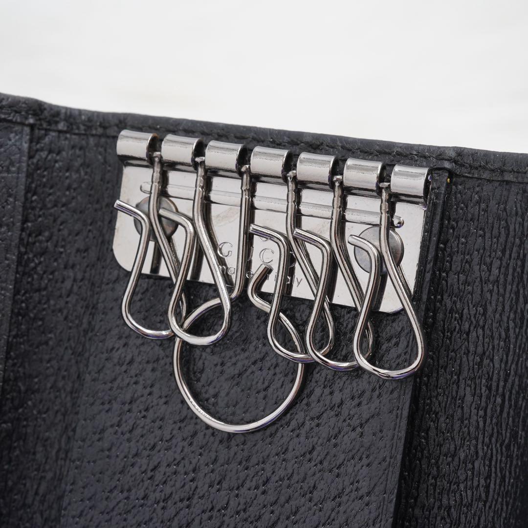 新品未使用品　箱付き　GUCCI グッチ　キーケース　シェリーライン　ブラウン