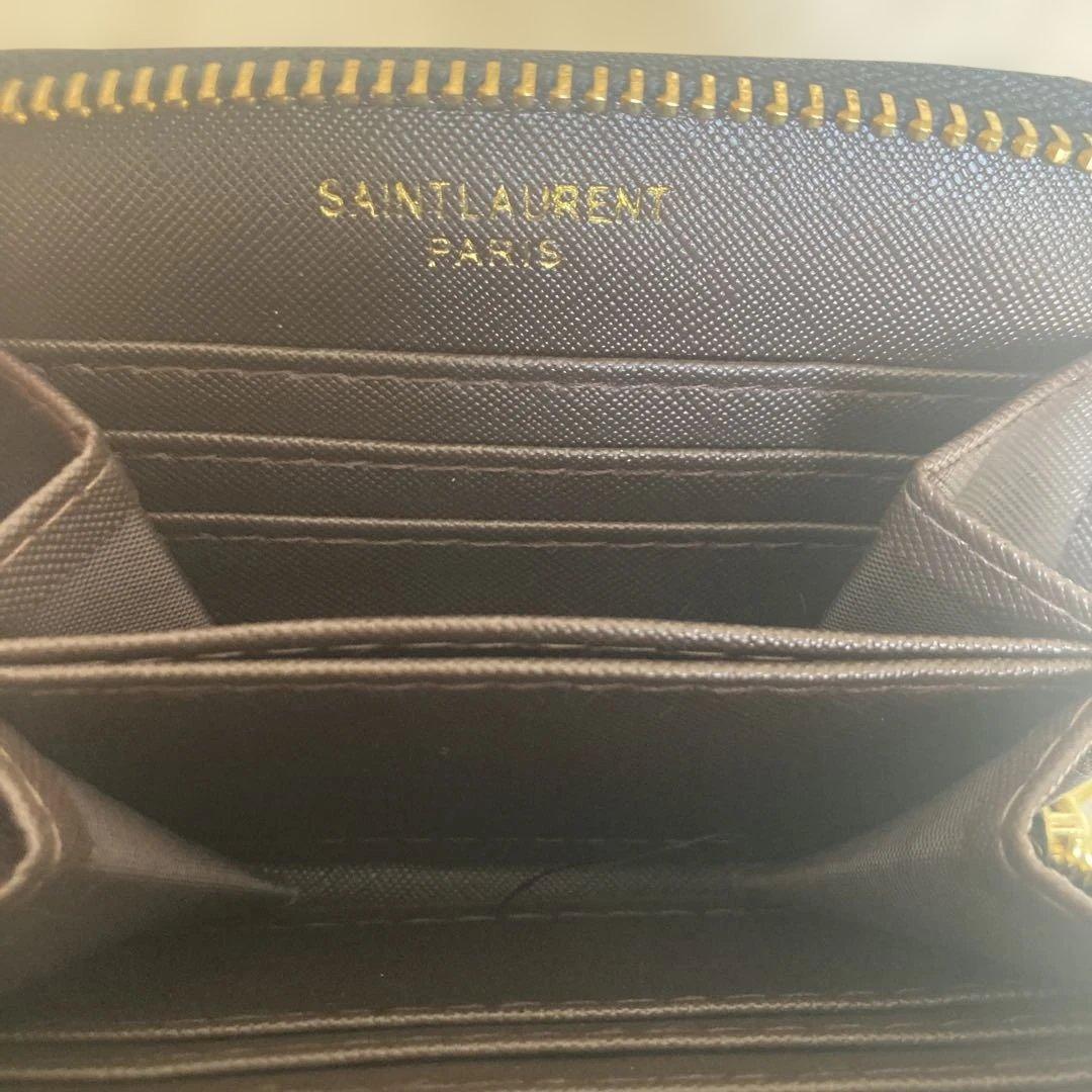Saint Laurent ブラック ケース　カード入り
