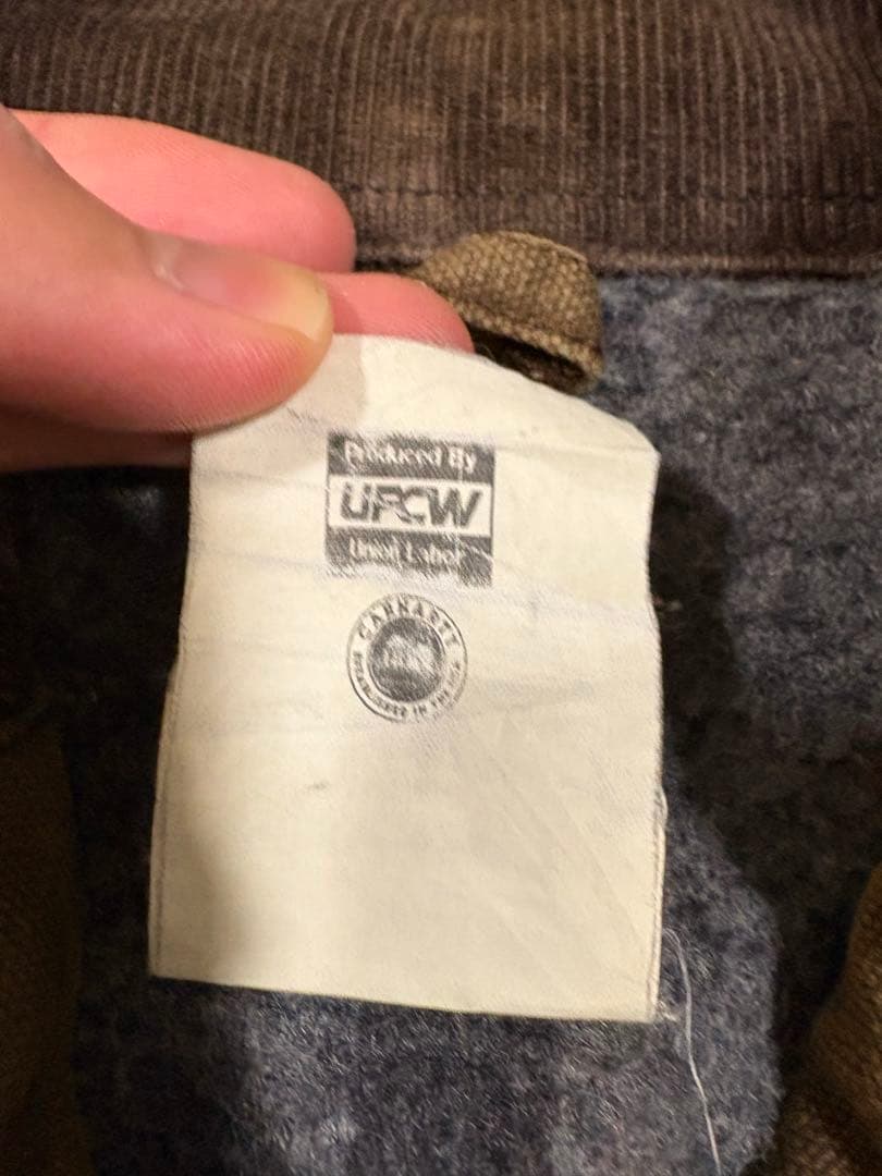 ま*P様 Mサイズ　USA製 Carhartt チョアコート　DKB