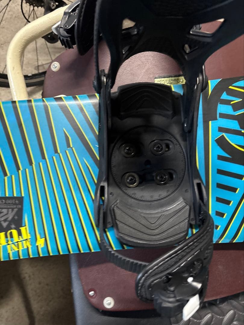 スノーボード　子供用　k2　ビンディングセット　約100cm