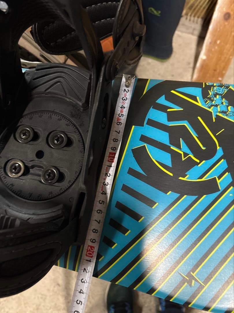 スノーボード　子供用　k2　ビンディングセット　約100cm