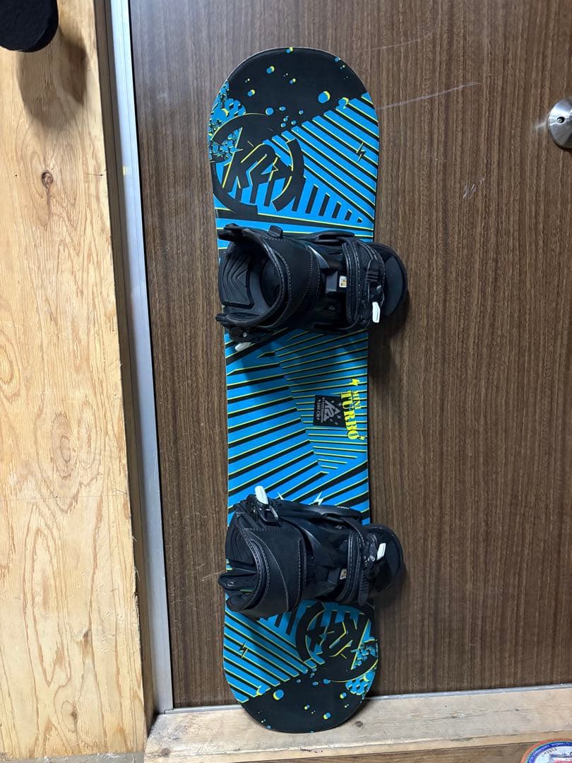 スノーボード　子供用　k2　ビンディングセット　約100cm