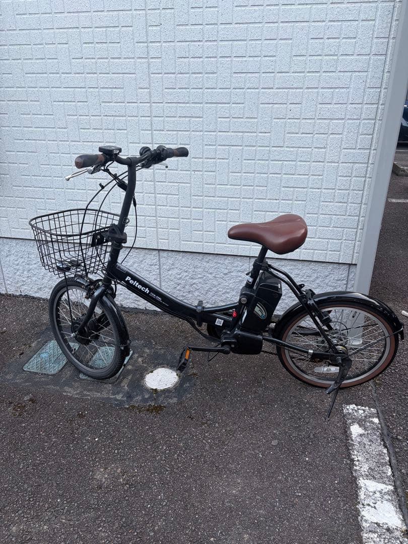 PELTECH 折りたたみ電動アシスト自転車 TDN-206L 12AH