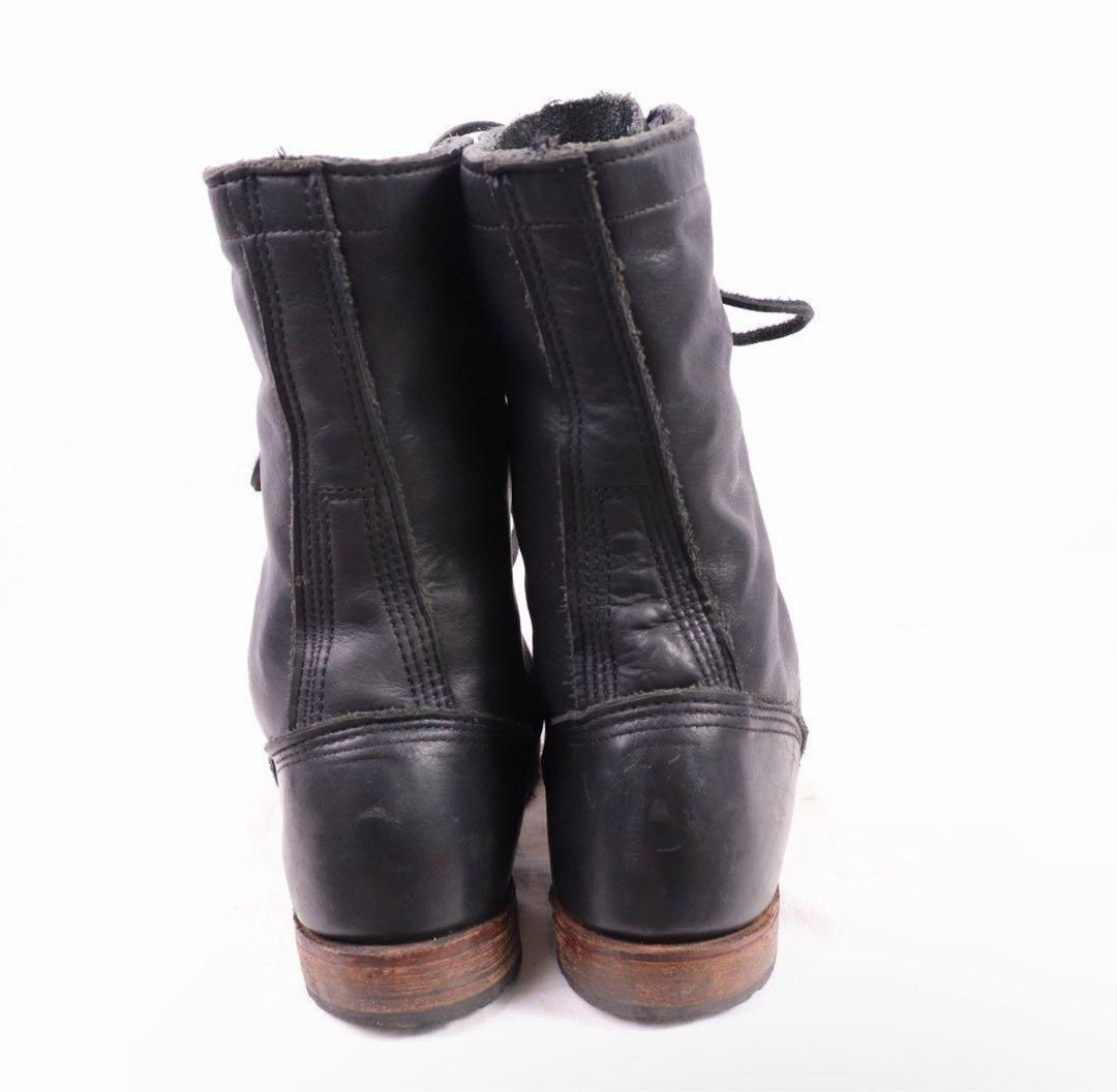 USA製9 1/2パンチドキャップトゥ パラシュート ブーツ　ジャンプブーツ