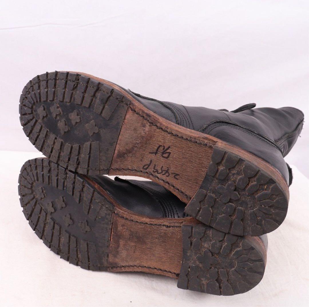 USA製9 1/2パンチドキャップトゥ パラシュート ブーツ　ジャンプブーツ